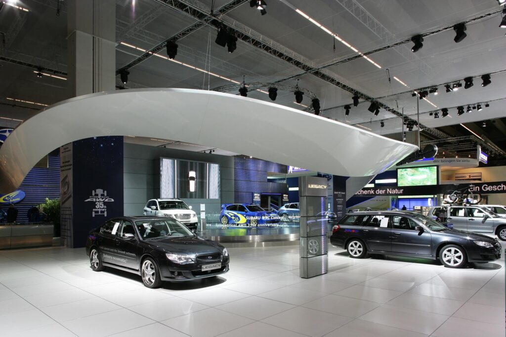 Stand at the IAA motor show